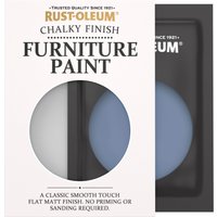 Rust-Oleum Blue Chalky Finish Furniture Paint - Blue River 10ml