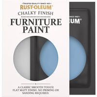 Rust-Oleum Blue Chalky Finish Furniture Paint - Cornflower Blue 10ml