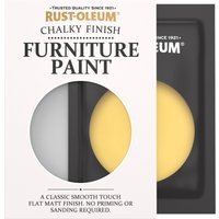Rust-Oleum Yellow Chalky Finish Furniture Paint - Lemon Jelly 10ml