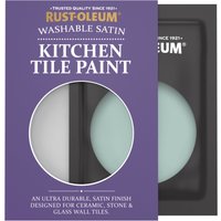 Rust-Oleum Blue Satin Kitchen Tile Paint - Coastal Blue 10ml