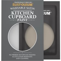 Rust-Oleum Brown Satin Finish Kitchen Cupboard Paint - Cocoa 10ml