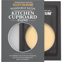 Rust-Oleum Yellow Satin Finish Kitchen Cupboard Paint - Mustard 10ml