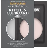 Rust-Oleum Pink Satin Finish Kitchen Cupboard Paint - Pink Champagne 10ml