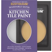Rust-Oleum Yellow Satin Kitchen Tile Paint - Dijon 10ml