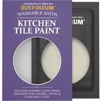Rust-Oleum Beige Satin Kitchen Tile Paint - Half Light 10ml