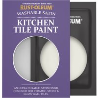 Rust-Oleum Beige Satin Kitchen Tile Paint - Portland Stone 10ml