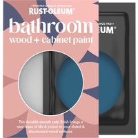 Bathroom Wood & Cabinet Paint, Satin Finish - COBALT 10ml