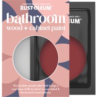 Bathroom Wood & Cabinet Paint, Satin Finish - EMPIRE RED 10ml