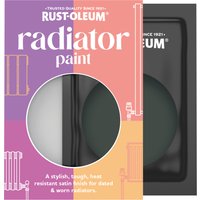 Rust-Oleum Green Satin Radiator Paint - After Dinner 10ml