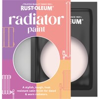 Rust-Oleum Pink Satin Radiator Paint - China Rose 10ml