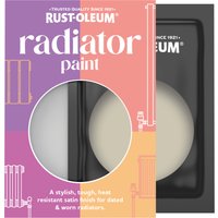 Rust-Oleum Beige Satin Radiator Paint - Half Light 10ml