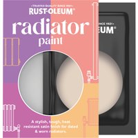 Rust-Oleum Pink Satin Radiator Paint - Homespun 10ml