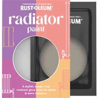 Rust-Oleum Brown Gloss Radiator Paint - Whipped Truffle 10ml