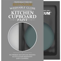Rust-Oleum Green Gloss Finish Kitchen Cupboard Paint - Deep Sea 10ml