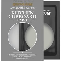 Rust-Oleum Grey Gloss Finish Kitchen Cupboard Paint - Grey Tree 10ml