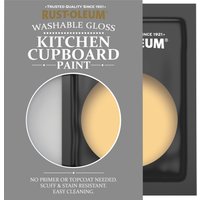 Rust-Oleum Yellow Gloss Finish Kitchen Cupboard Paint - Mustard 10ml