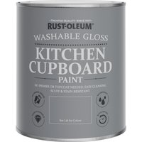 Rust-Oleum Green Gloss Finish Kitchen Cupboard Paint - Serenity 750ml