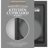 Rust-Oleum Grey Gloss Finish Kitchen Cupboard Paint - Torch Grey 10ml