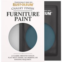 Rust-Oleum Blue Chalky Finish Furniture Paint - Commodore Blue 10ml