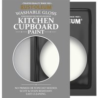 Rust-Oleum White Gloss Finish Kitchen Cupboard Paint - Still 10ml