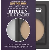 Rust-Oleum Orange Matt Kitchen Tile Paint - Fired Clay 10ml