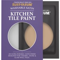 Rust-Oleum Orange Satin Kitchen Tile Paint - Fired Clay 10ml