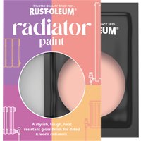 Rust-Oleum Pink Gloss Radiator Paint - Happy As A Clam 10ml