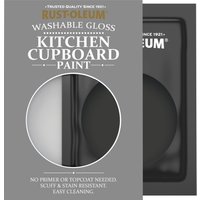 Rust-Oleum Black Gloss Finish Kitchen Cupboard Paint - Dark Magic 10ml