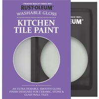 Rust-Oleum Green Gloss Kitchen Tile Paint - Chalk Green 10ml