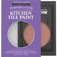 Rust-Oleum Red Gloss Kitchen Tile Paint - Salmon 10ml