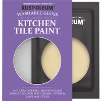 Rust-Oleum Yellow Gloss Kitchen Tile Paint - Sandstorm 10ml