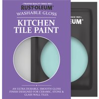 Rust-Oleum Blue Gloss Kitchen Tile Paint - Teal 10ml
