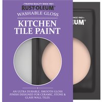Rust-Oleum Orange Gloss Kitchen Tile Paint - Coral 10ml