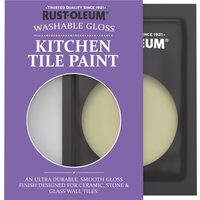 Rust-Oleum Green Gloss Kitchen Tile Paint - Sage Green 10ml