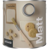 Rust-Oleum Washable Beige Matt Wall Paint - Butterscotch 2.5L