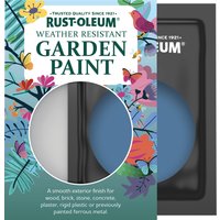 Rust-Oleum Blue Gloss Finish Garden Paint - Blue Silk 10ml