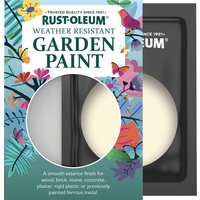 Rust-Oleum Beige Gloss Finish Garden Paint - Clotted Cream 10ml