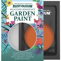 Rust-Oleum Orange Gloss Finish Garden Paint - Tiger Tea 10ml