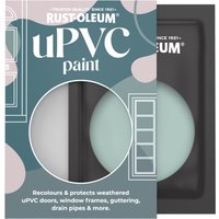 Rust-Oleum Blue Satin uPVC Paint - Coastal Blue 10ml