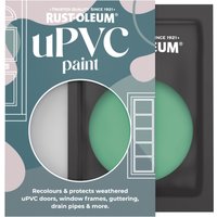 Rust-Oleum Green Satin uPVC Paint - Emerald 10ml