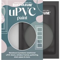 Rust-Oleum Grey Gloss uPVC Paint - Graphite 10ml