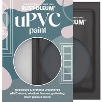 Rust-Oleum Grey Matt uPVC Paint - Anthracite 10ml