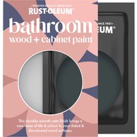 Bathroom Wood & Cabinet Paint, Satin Finish - Natural Charcoal (Black) 10ml