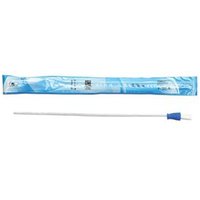 Cure Ultra Pre-Lubricated Intermittent Catheter, Sterile, Male, Straight Tip, 16" 18Fr OD, Size 18