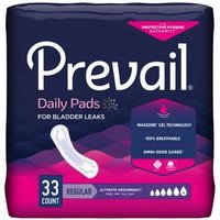 PrevailFemale Bladder Control Pad, 16" Length, Heavy Absorbency - Replaces 55BCPUL110