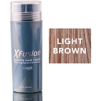 XFusion Light Brown Keratin Hair Fibers