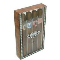 Cuba Cologne 4 Piece Set Includes Cuba Gold, Blue, Red and Orange 1.17 oz each