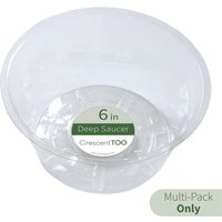 Clear Deep Planter Saucer