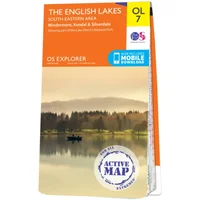 Ordnance Survey OS Map of The Lake District: South-eastern Area: Explorer OL7