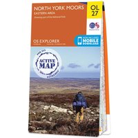 Ordnance Survey OS Map of North York Moors - Eastern Area: Explorer OL27 - Weatherproof